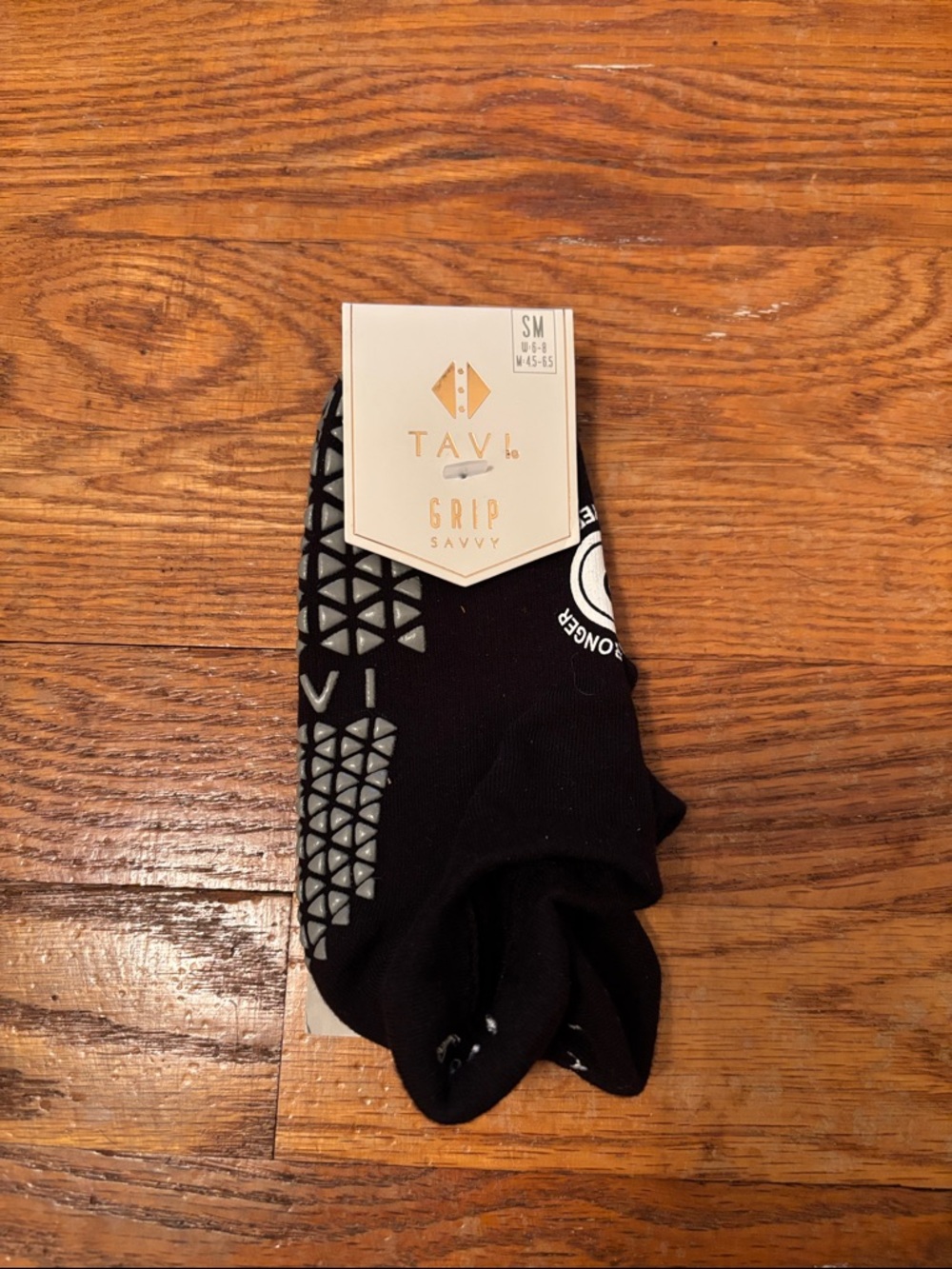 Tavi Active Grip Savvy Black Pure Barre Barre Stronger Finisher